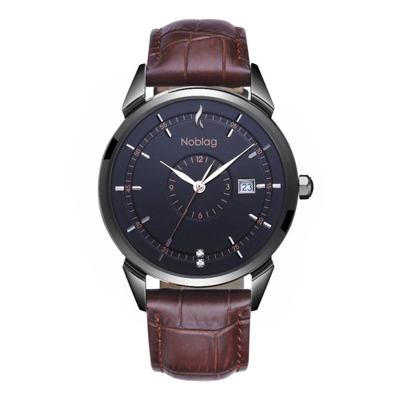 The N-Classic De Noblag Men's Watch Brown